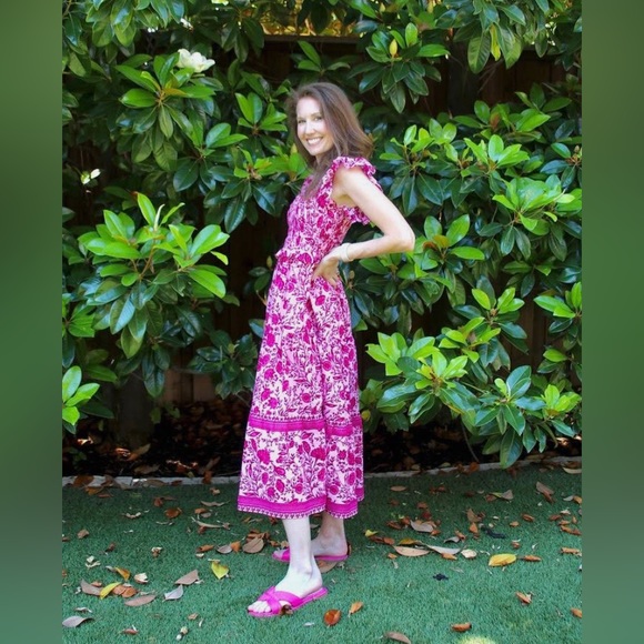 *NEW* Bindu Giulia Smocked Dress - Picture 2 of 5